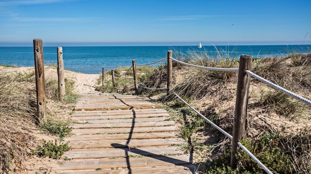 Apartamento A 50 Metros De La Playa, Luminoso Y Acogedor Oliva Eksteriør billede