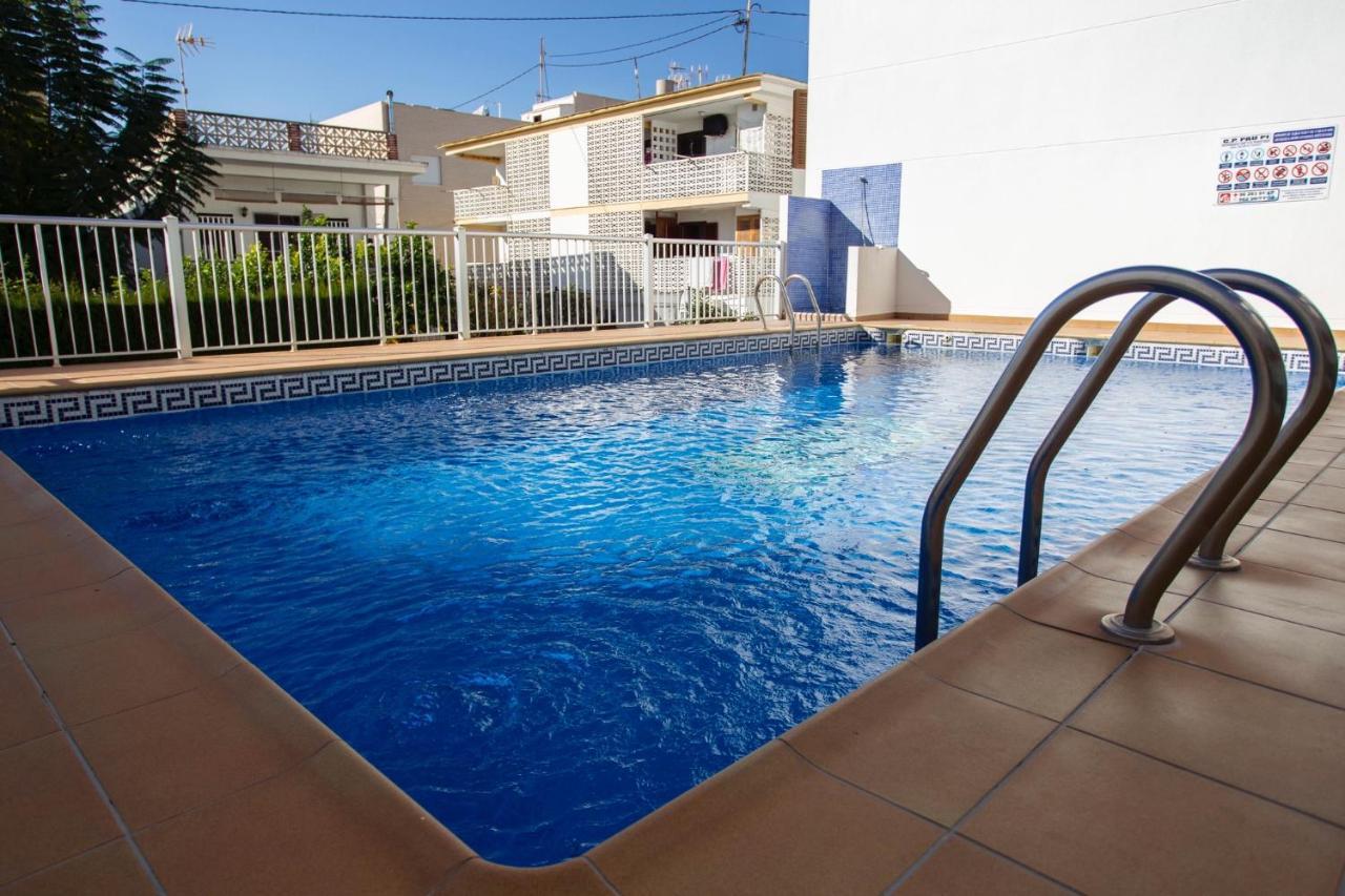Apartamento A 50 Metros De La Playa, Luminoso Y Acogedor Oliva Eksteriør billede
